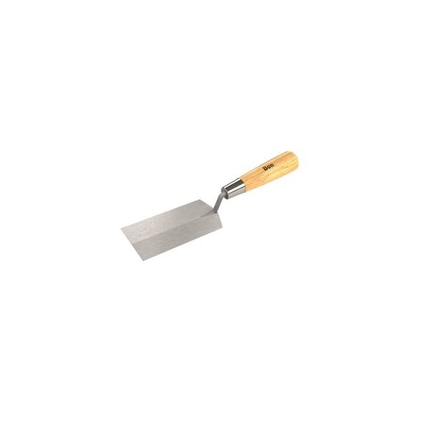Bon Tool Bon 11-631 Margin Trowel, Carbon Steel 5" X 2" Wood Handle - 11-631