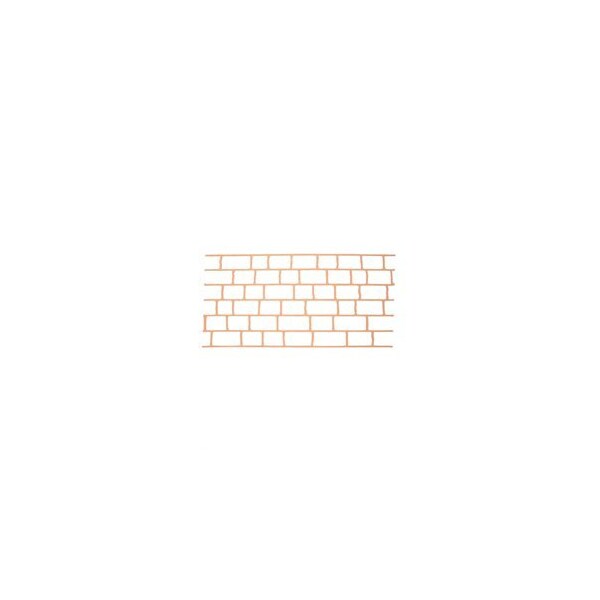 Bonway Bon 32-255 Paper Stencil, Random Stone, 33" X 365 Foot - 32-255