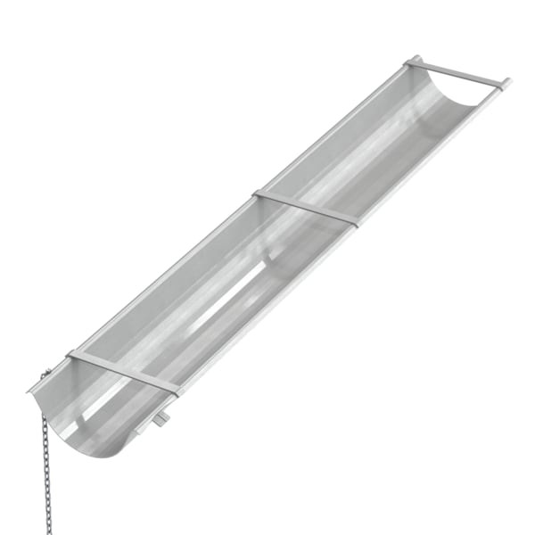 Bon Tool Bon 12-393 Conc Chute, Straight End, Aluminum 8 Foot - 12-393