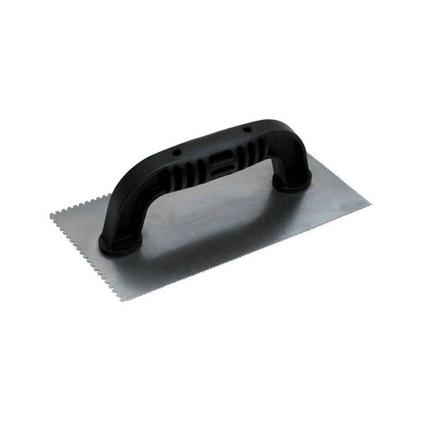 Tool 234 9 x 4 in. Dual Notch Steel Trowel - TO157658