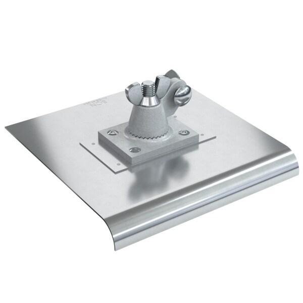 Bon Tool Walk Edger, Stainless Steel All Angle 8" X 8", 3/4" Radius 7/8" Lip - 82-391