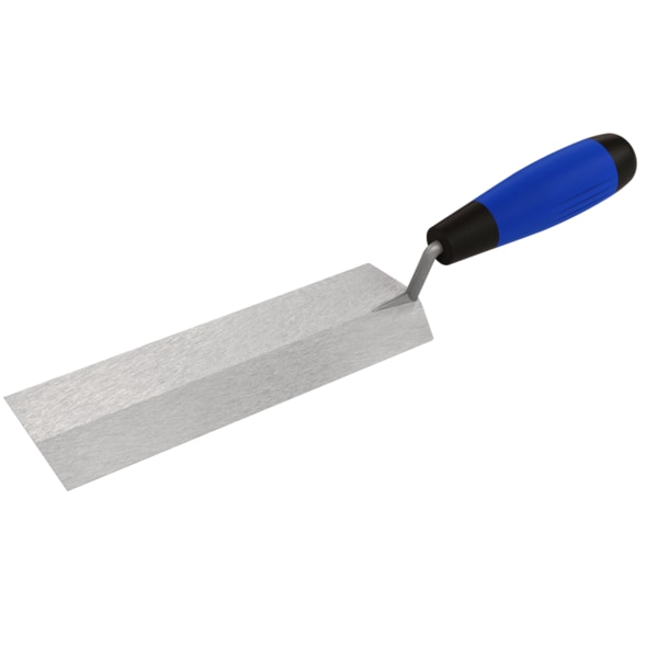 Bon Tool Margin Trowel, Carbon Steel 8" X 2" Xl Comfort Grip Handle - 11-934