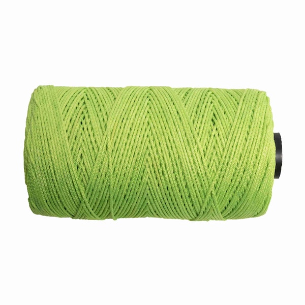 Marshalltown Mason's Line, Archaeology Line, Braided Nylon, 500 feet Line, #18, Green - ML341