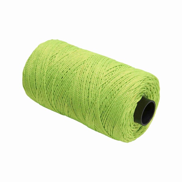 Marshalltown Mason's Line, Archaeology Line, Braided Nylon, 500 feet Line, #18, Green - ML341