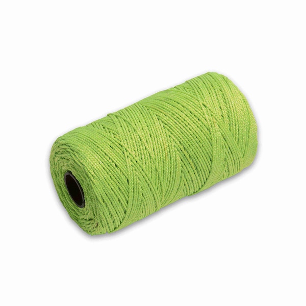 Marshalltown Mason's Line, Archaeology Line, Braided Nylon, 500 feet Line, #18, Green - ML341