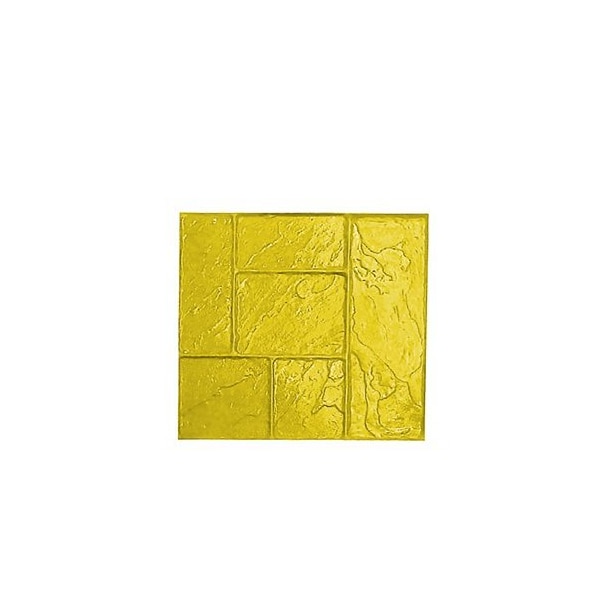 Bon Tool Texture Mat - Country Ashlar Yellow - 24" x 24" - 32-343