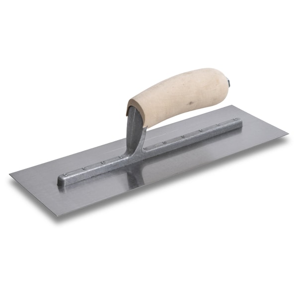 Qlt Finishing Trowel, Concrete Finishing Trowel, Stainless Steel Trowel, Concrete Trowel, 12 x 4 Trowel - FT362