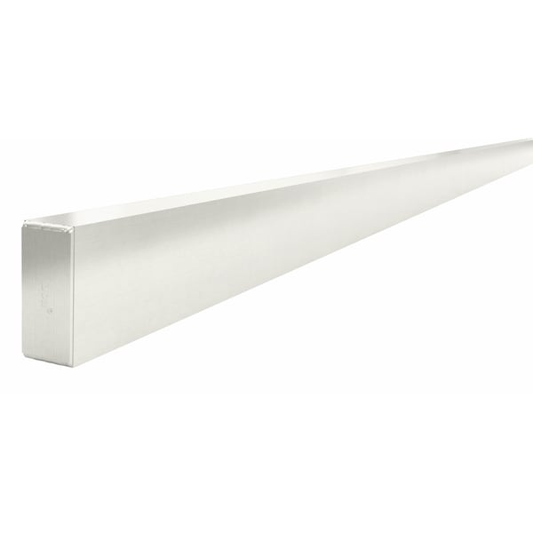 Bon Tool Screed, 1 1/2" X 3 1/2" X 6 Foot Reinforced H Aluminum Welded End Cap - 22-507