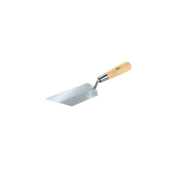 Bon Tool Bon 21-160 Margin Trowel 6" X 2" Left Angle Wood Handle - 21-160