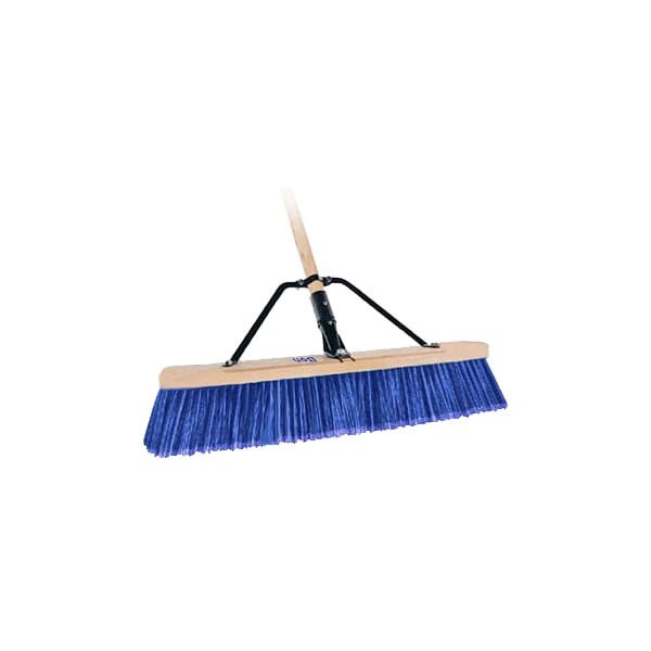 Bon Tool Bon 21-419 Paver Broom, 24" Stiff Bristle, 5 Foot Wood Handle - 21-419