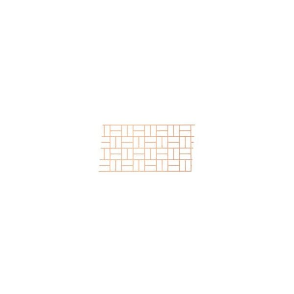 Bonway Bon 32-241 Paper Stencil, Basket Weave, 33" X 365 Foot - 32-241