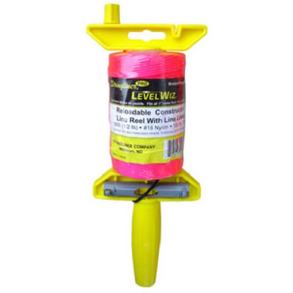 Us Tape 24462 500 ft. Braided Fluorescent Pink Level Reel - 579872