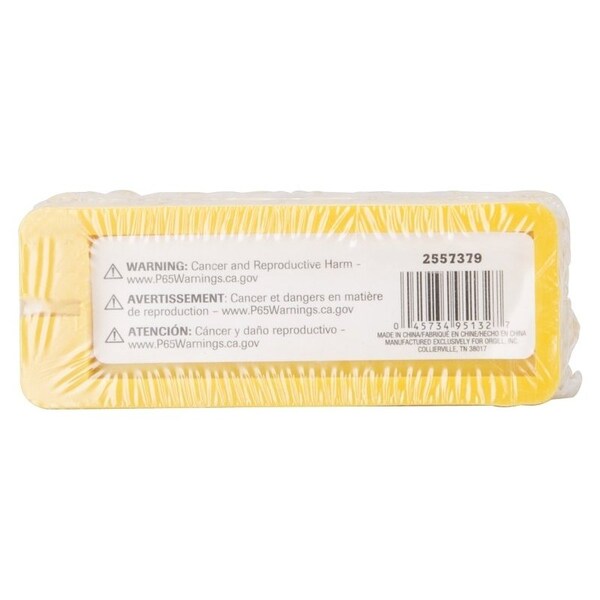 Vulcan Masonry Line Block, 1-1/4 in W, Yellow - 31056