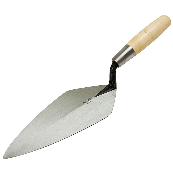 Kraft Tool Brick Trowel, Narrow London, 4-3/4 x 11 in - RO116-11