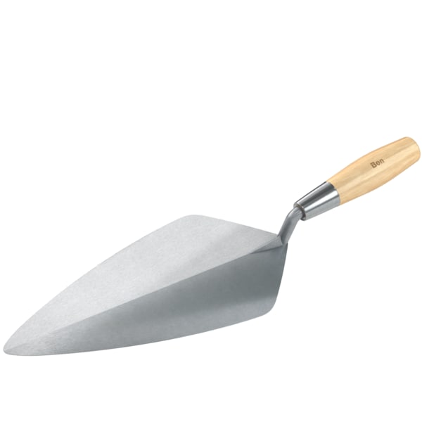 Bon Tool Bon 72-582 Brick Trowel Forged 13" Narrow London Wood Handle - 72-582