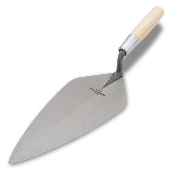 Marshalltown Masonry, London Brick Trowel, Brick Trowel, 10 inch Trowel - 33 10