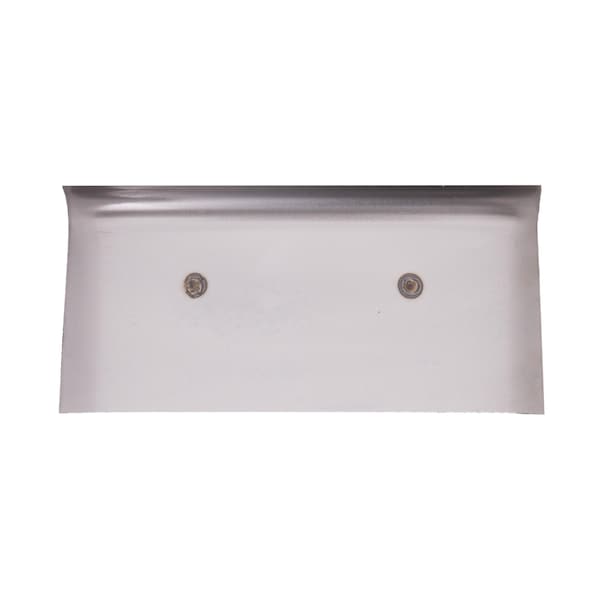 Marshalltown High Carbon Steel Hand Edger, Concrete Edger, Curved End Edger, 6 x 4 inch Edger, 3/8 in Radius - 156D