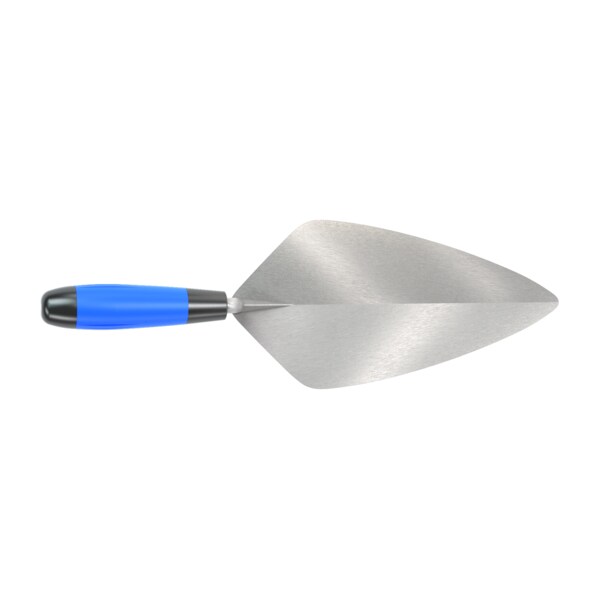 Bon Tool Bon 72-459 Brick Trowel, Carbon Steel Wl 11" Comfort Grip Handle - 72-459