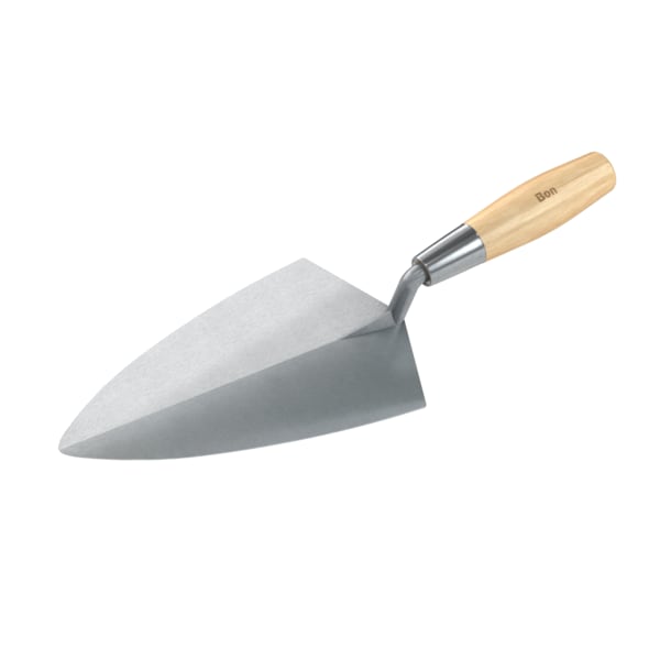 Bon Tool Bon 72-632 Brick Trowel Forged 10" Philadelphia Wood Handle - 72-632
