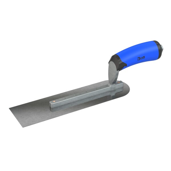 Steel City Trowels By Bon Bon 67-255 Pipe Trowel, Carbon Steel, 10.5 X 3, Comfort Grip - 67-255