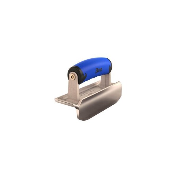 Bon Tool Edger, Bullet, SS, 6" X 2 1/4" Lip 1" X 1/4" Comfort Grip Handle - 88-336