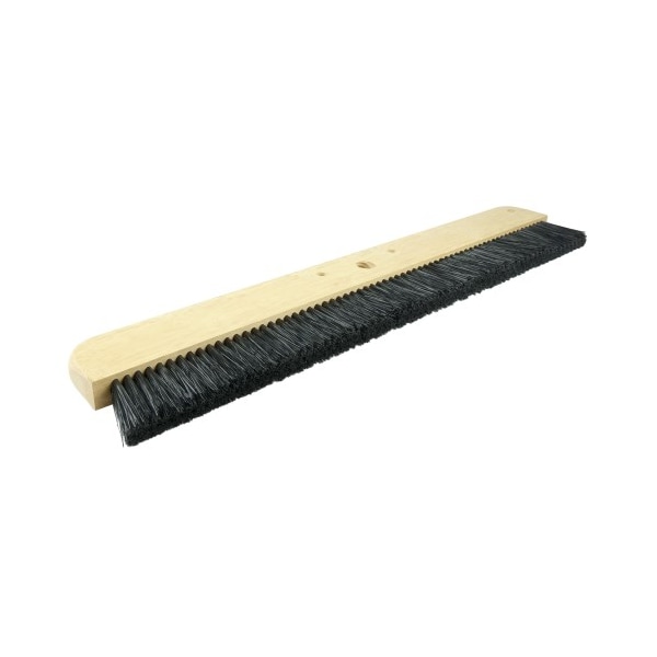 Weiler 24" Cement Finishing Brush, Black Polypropylene Fill, 3-1/4" Trim - 79252