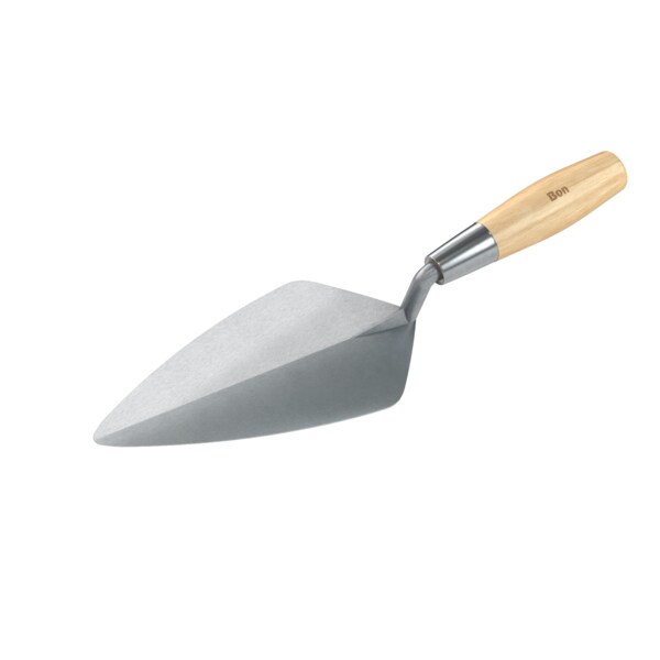Bon Tool Bon 72-222 Brick Trowel, Carbon Steel Nl 9 1/2" Wood Handle - 72-222