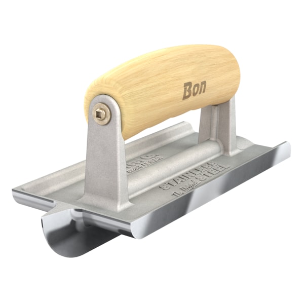 Bon Tool Groover, Bulletstainless Steel 6 1/2" X 3" Bit 3/4" X 3/8" Wood Handle - 89-380