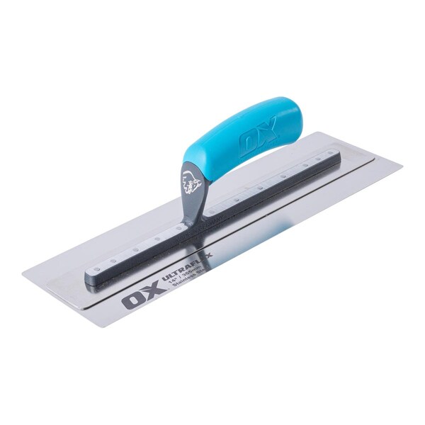 Ox Tools Pro Ultraflex Finishing Trowel | 14" x 4.25" / 355mm x 110mm - OX-P530114