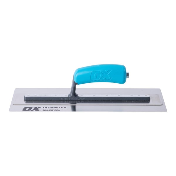 Ox Tools Pro Ultraflex Finishing Trowel | 14" x 4.25" / 355mm x 110mm - OX-P530114