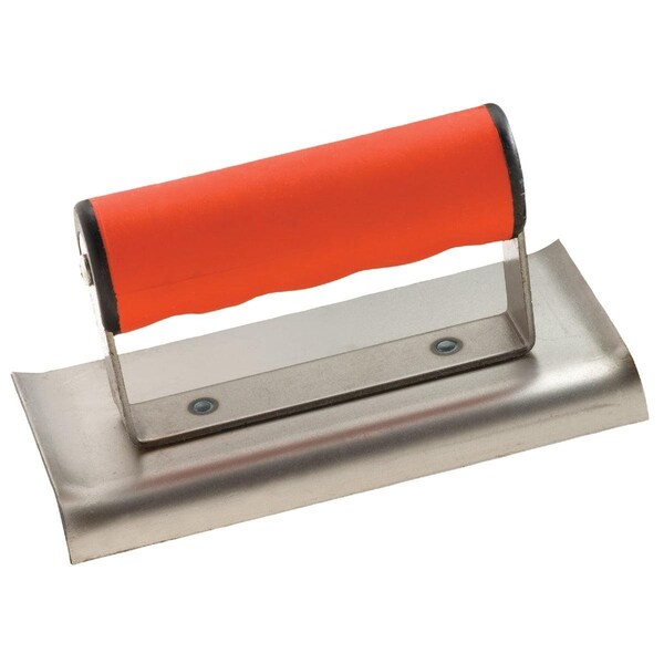 All-Source 5-3/4 In. x 2-3/4 In. Curved End Cement Edger - 322715