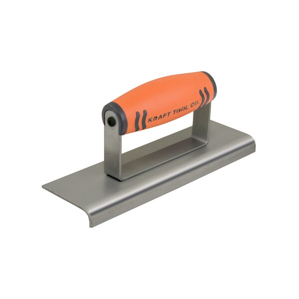 Kraft Tool Heavy-Duty Steel Edger, 8" x 2" 3/8"R - CF527PF