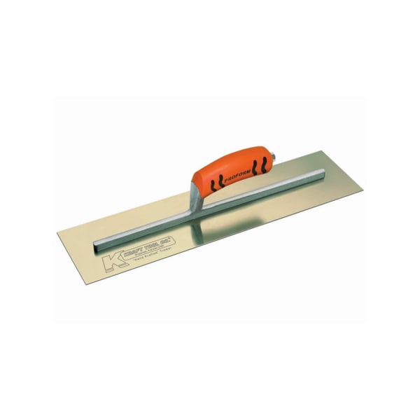 Kraft Tool Golden Stainless Steel Cement Tro, 16"x3 - CF532PF