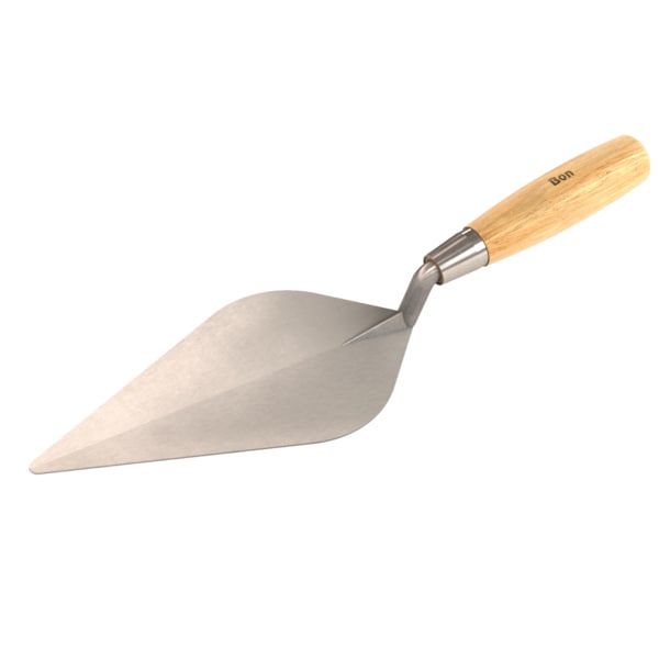 Bon Tool Bon 73-277 Blocklayer Trowel, Steel Nl 12" Wood Handle - 73-277