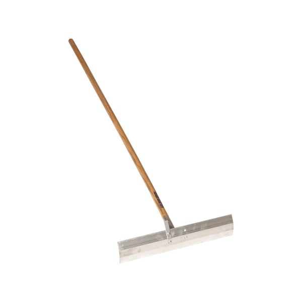 Midwest Rake Concrete Placer, 20", 60" Wood Handle - 73140