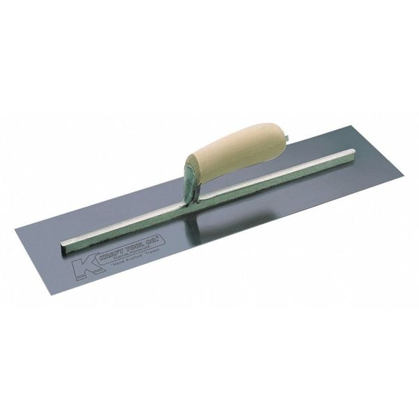 Kraft Tool Cement Finish Trowel, BS, 20x5", Wood Hndl - CF734B