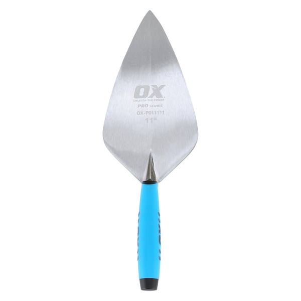 Ox Tools Pro Wide London Pattern Brick Trowel - OX Grip | 11" / 279mm - OX-P011111