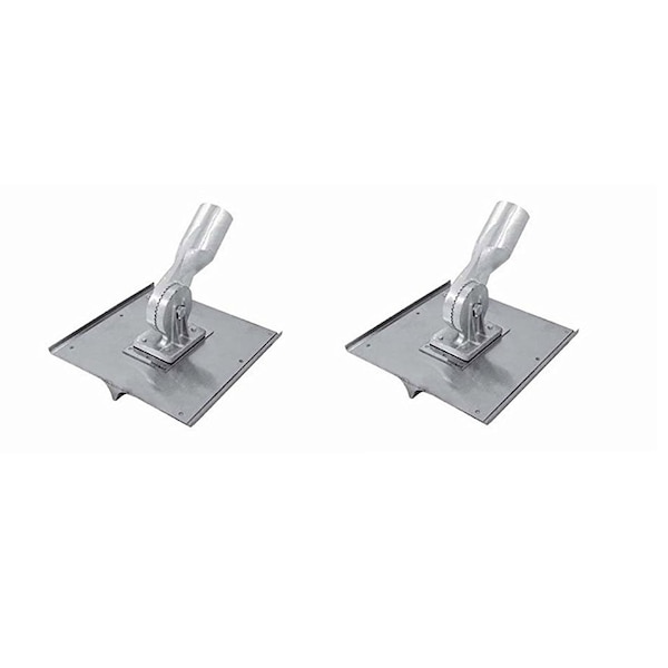Kraft Tool Co. CC025 8 x 8 in. Stainless Steel Groover with Threaded Handle Socket, 2PK - CC025-2