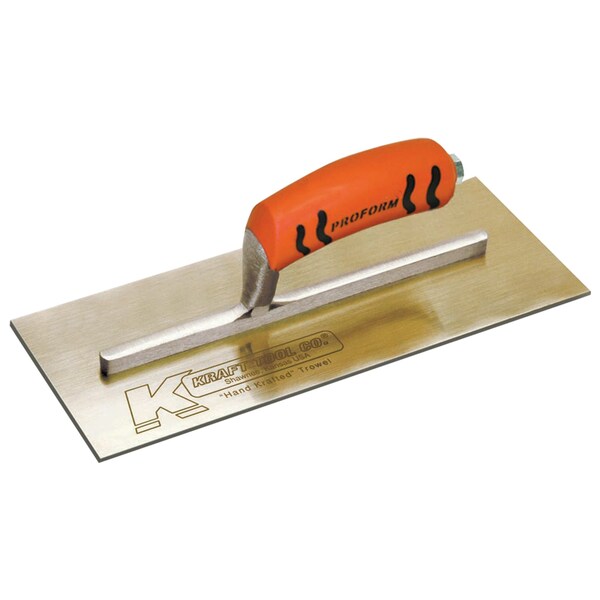 Kraft Tool Golden Stainless Steel Tr, 11-1/2"x4-1/2 - PL453PF