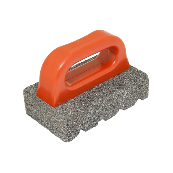 Kraft Tool Rub Brick w/Hdl, 60 Grit, 6"x3"x1 - CF282