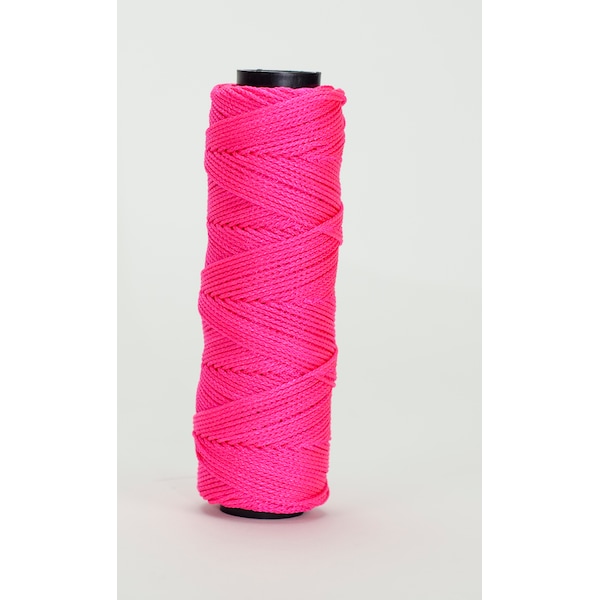 Bon Tool Bon 11-884 Ezc Line, Nylon No.18 Braided, 1000 Foot Neon Pink - 11-884