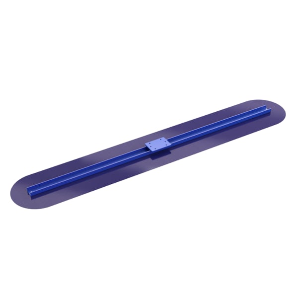 Bon Tool Bon 12-819 Big Blue Bull Trowel, Blue Steel 72" X 12" Rnd End - 12-819