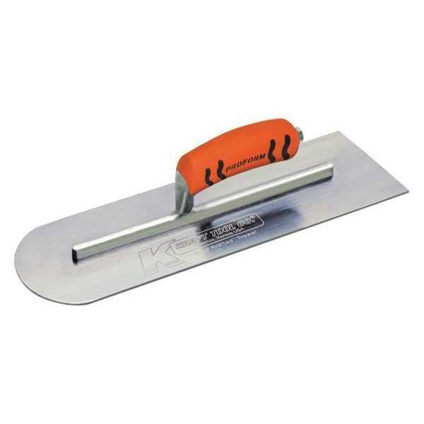Kraft Tool Cement Finish Trowel, Round/Square, 18x4" - CF286PF