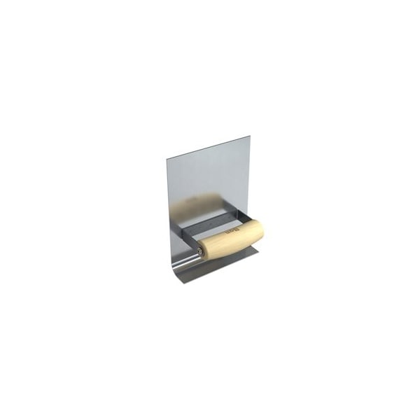 Bon Tool Cove Tool Inside, SS, 6" X 1.5", 3/4" Radius 8" Lip Wood Handle - 22-597
