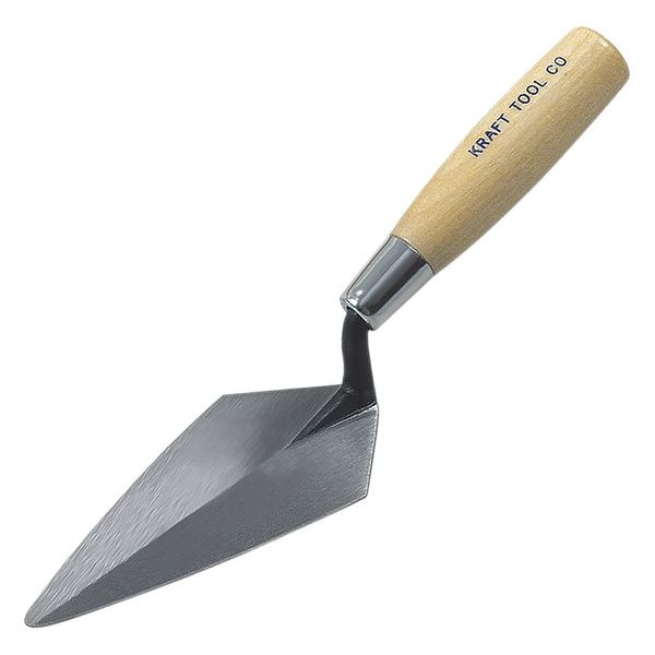 Kraft Tool Pointing Trowel, 5-1/2in L, Steel - GG422