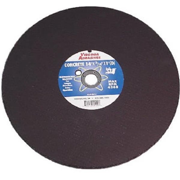 Virginia Abrasives Virginia Abrasives 424-20414 14 x 0.2 in. General Purpose Bonded Masonry Cut Off Wheel; Pack of 10 - 755663
