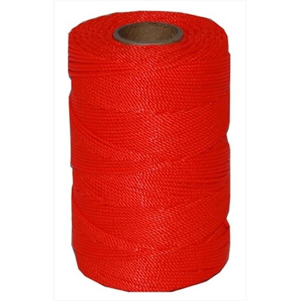 T.W. Evans Cordage Co Inc T.W. Evans Cordage 11-186 Number 18 Twisted Nylon Mason Line with 550 ft. in Orange - 11-186