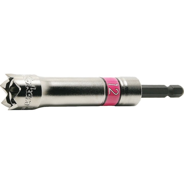 Ko-Ken Cement Paste Remover 12mm 6 Point 105mm For Construction site 1/4 Hex Drive - BD013E-12