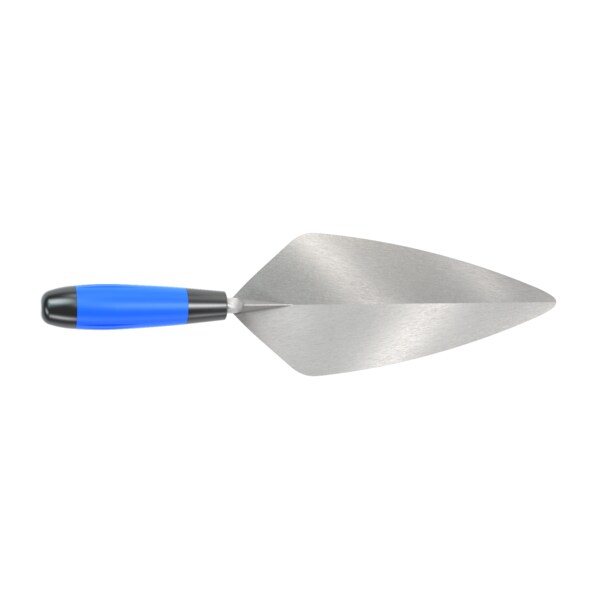 Bon Tool Bon 72-259 Brick Trowel, Carbon Steel Nl 11" Comfort Grip Handle - 72-259