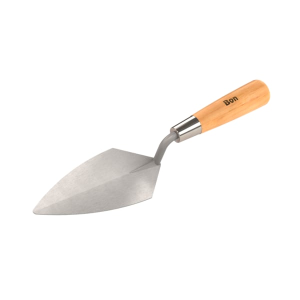 Bon Tool Pointing Trowel, Stainless Steel 5-1/2" X 2 3/4" Wood Handle - 70-112